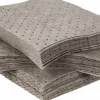 Sorbent Pads: For Universal Use, 15.0000" Wide, 17" Long, 17 gal, Gray