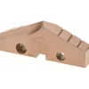 Spade Drill Insert: 2-1/4" Dia, Seat Size 4, Cobalt, 132 deg Point