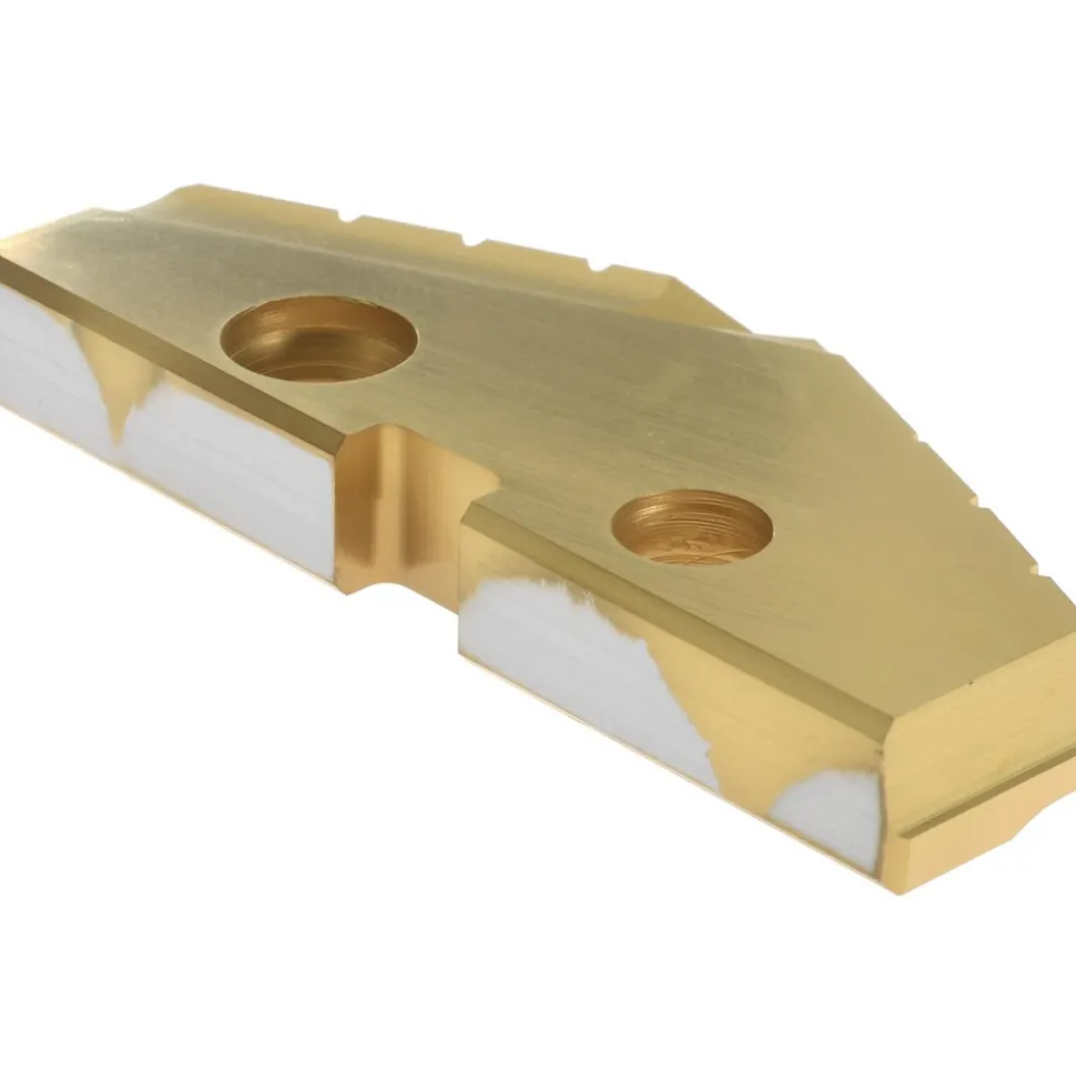 Spade Drill Insert: 1-7/8" Dia, Seat Size 3, Cobalt, 132 deg Point