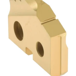 Spade Drill Insert: 25/32" Dia, Seat Size 1, Cobalt, 132 deg Point
