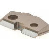Spade Drill Insert: 1-1/16" Dia, Seat Size 2, Cobalt, 132 deg Point