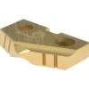 Spade Drill Insert: 1" Dia, Seat Size 2, High Speed Steel, 132 deg Point