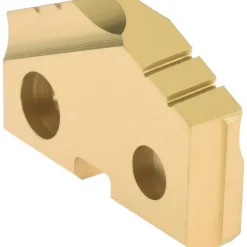 Spade Drill Insert: 1" Dia, Seat Size 2, High Speed Steel, 132 deg Point
