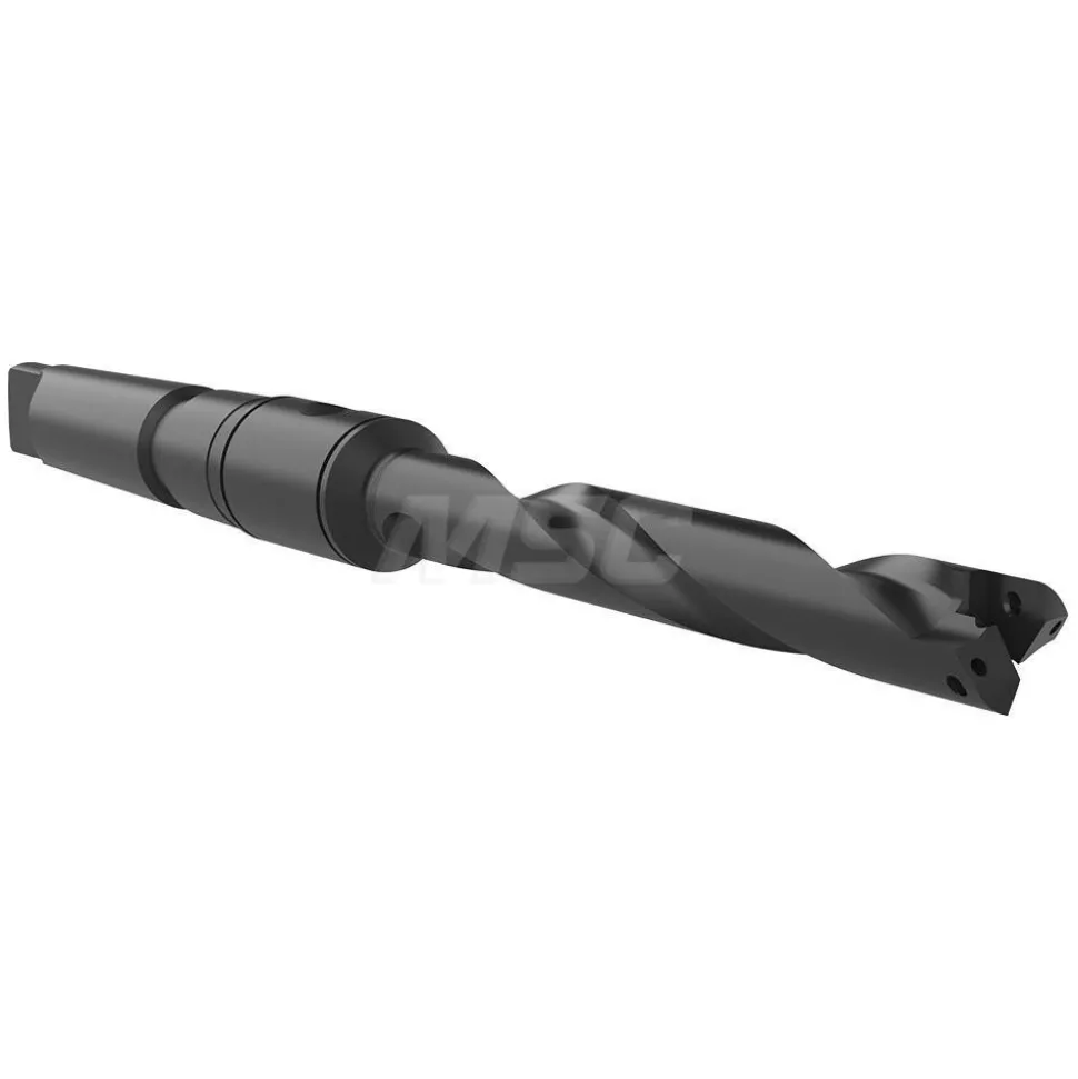 Spade Drill: 45/64 to 15/16" Dia, 4-3/4" Max Depth, Helical Flute