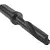 Spade Drill: 39/64 to 11/16" Dia, 2-1/2" Max Depth, Helical Flute