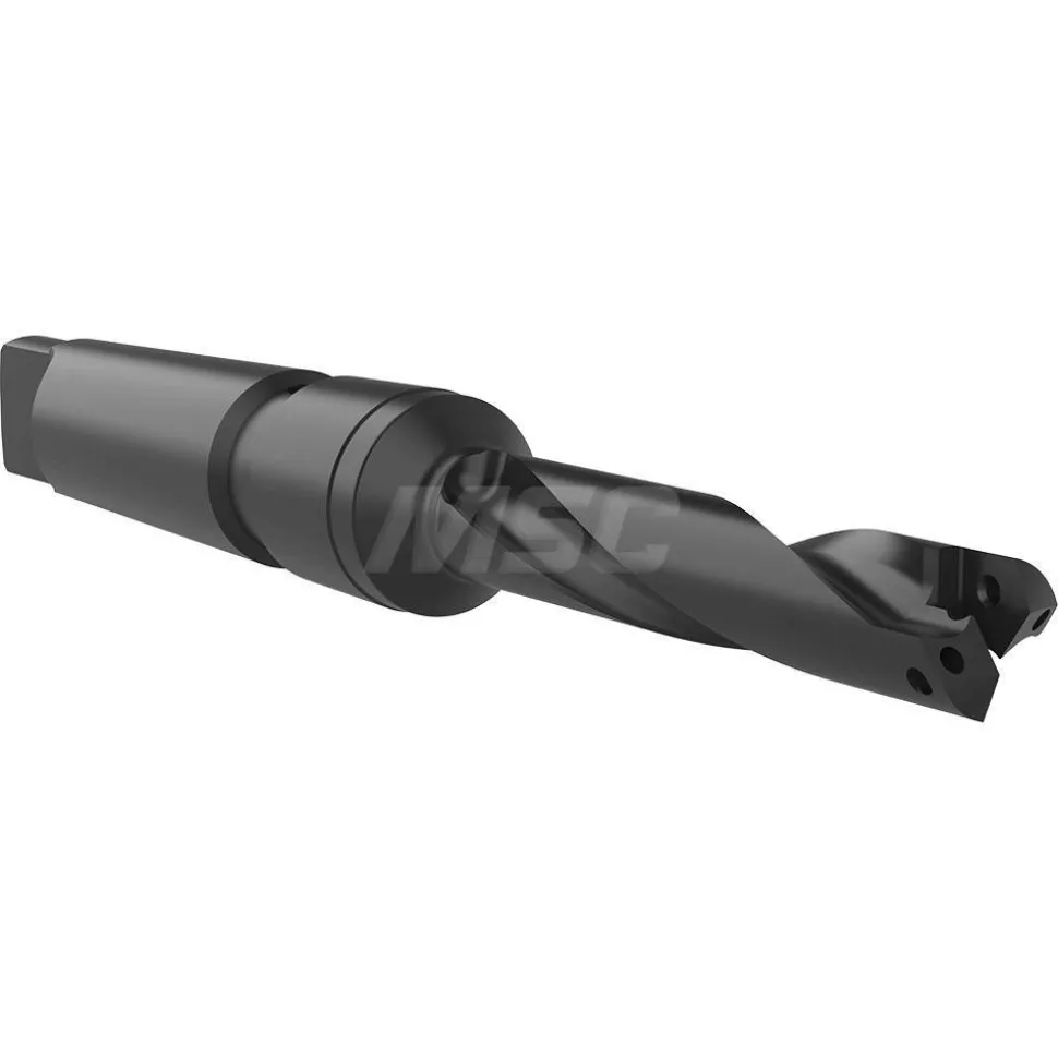 Spade Drill: 9/16 to 9/16" Dia, 2-1/2" Max Depth, Helical Flute