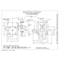 Speed Reducer: Quill, 1.54