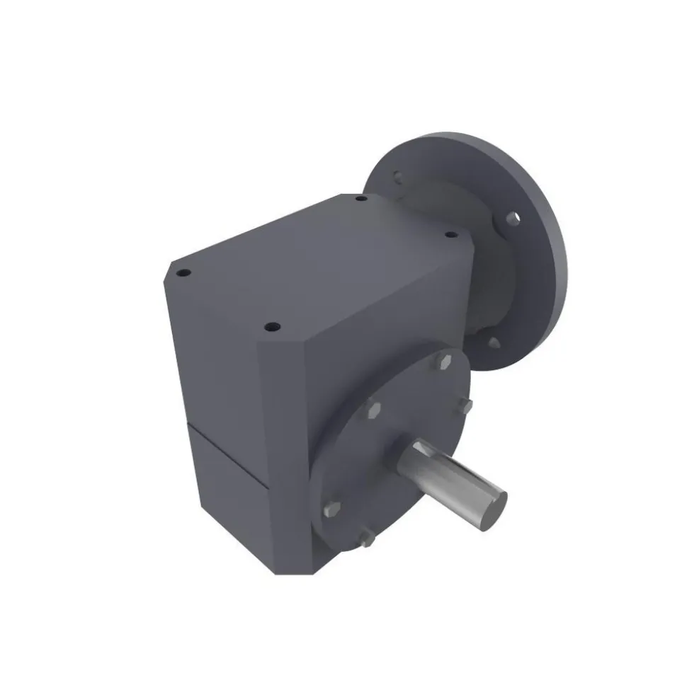 Speed Reducer: Quill, 1.54" Center to Center Shaft, 5:1, 1.72 hp Max Input, Worm Gear