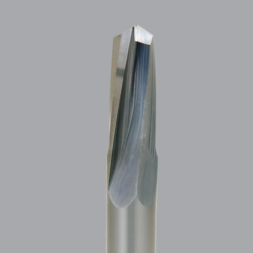 Spiral Router Bit: 3/4" Dia, 3-1/8" LOC, 3/4" Shank Dia, 2 Flute, Upcut