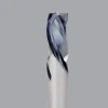 Spiral Router Bit: 3/8" Dia, 7/8" LOC, 3/8" Shank Dia, 3 Flute, Compression