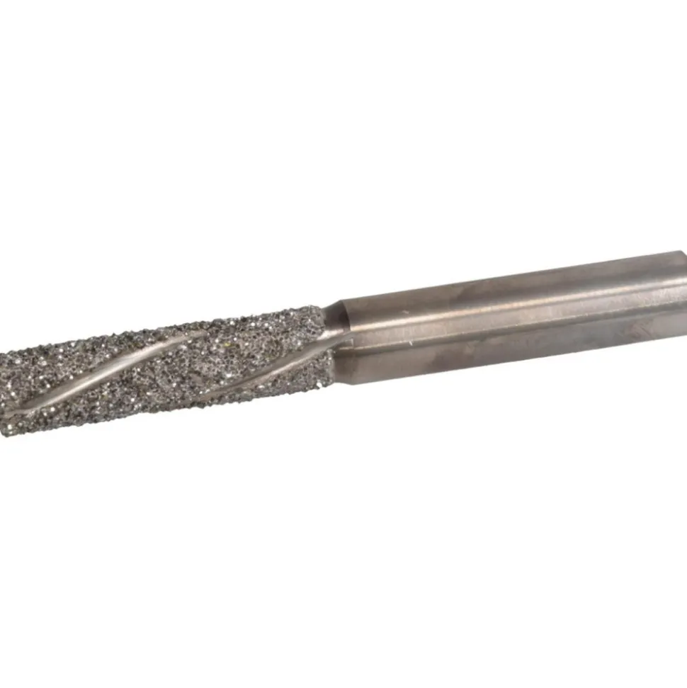 Spiral Router Bit: 3/8" Dia, 1-3/8" LOC, 3/8" Shank Dia, 3 Flute, Downcut