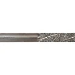 Spiral Router Bit: 3/8" Dia, 1-3/8" LOC, 3/8" Shank Dia, 3 Flute, Downcut