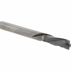Spiral Router Bit: 1/4" Dia, 3/4" LOC, 1/4" Shank Dia, 3 Flute, Compression