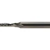 Spiral Router Bit: 5/32" Dia, 9/16" LOC, 1/4" Shank Dia, 1 Flute, Upcut