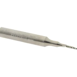 Spiral Router Bit: 1/16" Dia, 1/4" LOC, 1/4" Shank Dia, 1 Flute, Upcut