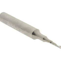 Spiral Router Bit: 1/16" Dia, 1/4" LOC, 1/4" Shank Dia, 1 Flute, Upcut