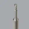 Spiral Router Bit: 1/8" Dia, 1/4" LOC, 1/4" Shank Dia, 1 Flute, Upcut