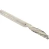 Spiral Router Bit: 1/8" Dia, 1/2" LOC, 1/8" Shank Dia, 1 Flute, Downcut
