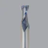 Spiral Router Bit: 1/4" Dia, 3/8" LOC, 1/4" Shank Dia, 2 Flute, Upcut