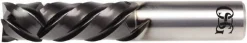 Spiral Router Bit: 1/4" Dia, 3/4" LOC, 1/4" Shank Dia, 4 Flute, Spiral