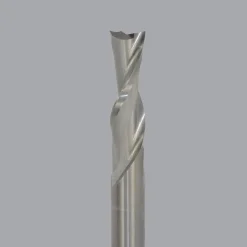 Spiral Router Bit: 1/2" Dia, 1-5/8" LOC, 1/2" Shank Dia, 2 Flute, Downcut