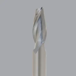 Spiral Router Bit: 5/16" Dia, 1-1/8" LOC, 5/16" Shank Dia, 2 Flute, Upcut
