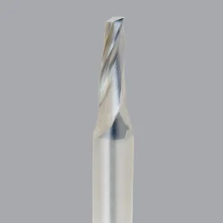 Spiral Router Bit: 5/16" Dia, 1" LOC, 1/2" Shank Dia, 1 Flute, Upcut