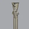 Spiral Router Bit: 3/4" Dia, 1-1/4" LOC, 1/2" Shank Dia, 2 Flute, Downcut