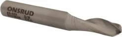 Spiral Router Bit: 3/8" Dia, 1" LOC, 3/8" Shank Dia, 1 Flute, Upcut