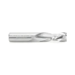 Spiral Router Bit: 1/2" Dia, 1-1/4" LOC, 1/2" Shank Dia, 2 Flute, Compression