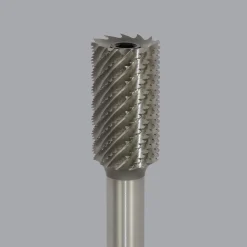 Spiral Router Bit: 7/8" Dia, 1-1/2" LOC, 1/2" Shank Dia, 12 Flute, Downcut