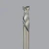 Spiral Router Bit: 1/2" Dia, 1-3/8" LOC, 1/2" Shank Dia, 2 Flute, Compression