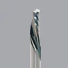 Spiral Router Bit: 3/16" Dia, 5/8" LOC, 3/16" Shank Dia, 1 Flute, Downcut