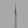 Spiral Router Bit: 1/16" Dia, 1/4" LOC, 1/8" Shank Dia, 1 Flute, Upcut