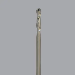 Spiral Router Bit: 1/8" Dia, 1/2" LOC, 1/8" Shank Dia, 2 Flute, Upcut