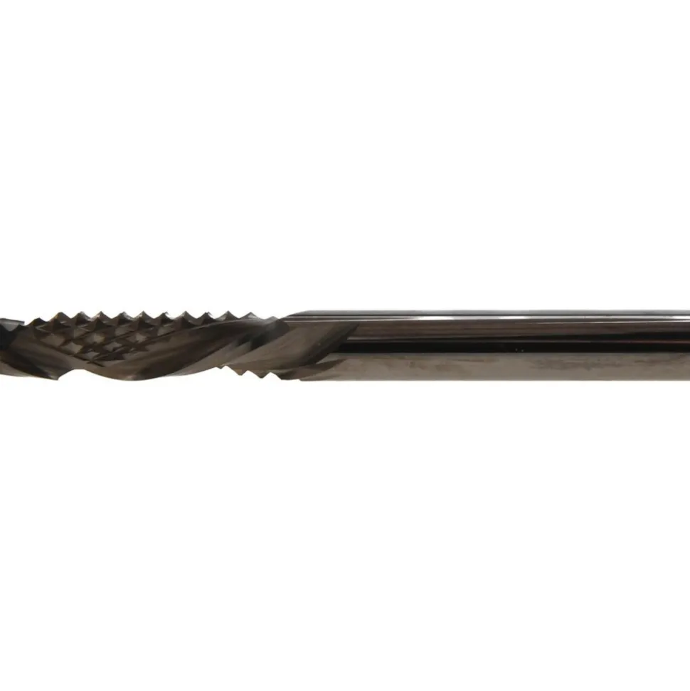 Spiral Router Bit: 1/4" Dia, 1/4" Shank Dia