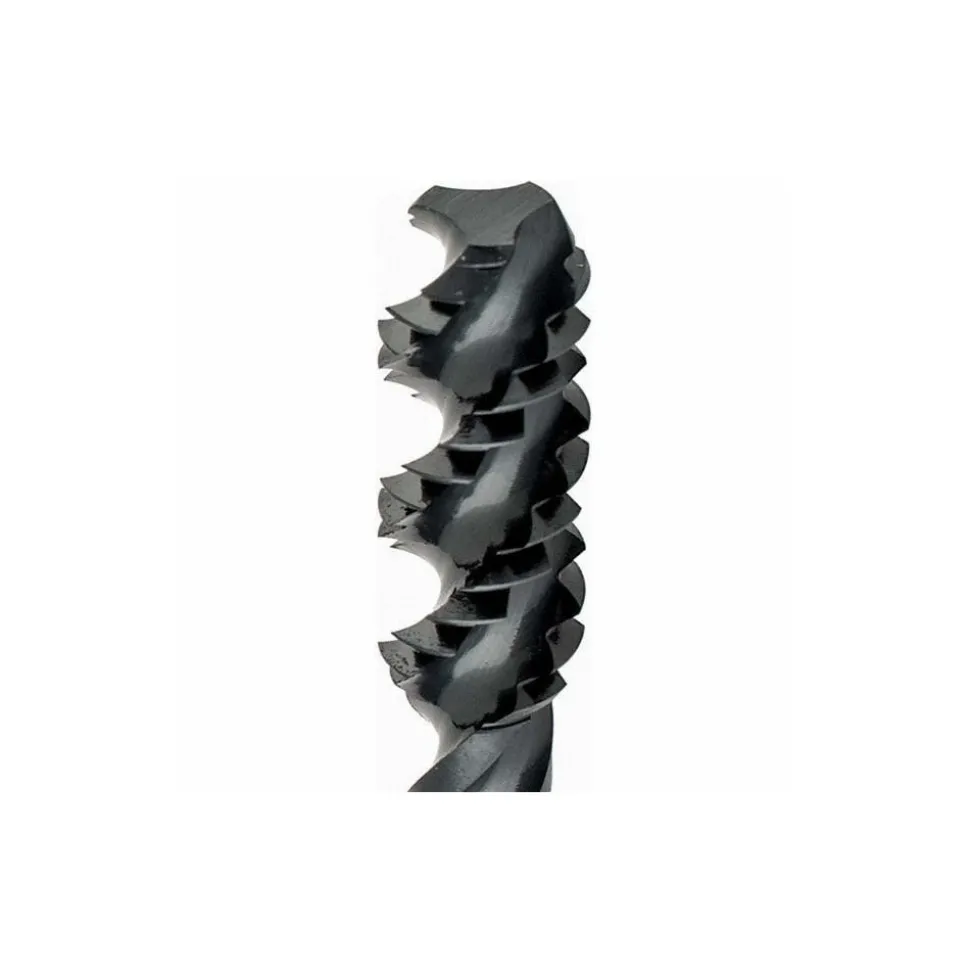 Spiral Flute Tap: 1/4-20, UNC, 3 Flute, Bottoming Chamfer, 2B Class of Fit, High-Speed Steel, Oxide Finish