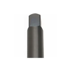 Spiral Flute Tap: 1/4-20, UNC, 3 Flute, Bottoming Chamfer, 2B Class of Fit, High-Speed Steel, Oxide Finish