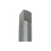 Spiral Flute Tap: 5/16-18, UNC, 3 Flute, Modified Bottoming Chamfer, 3B Class of Fit, Vanadium High-Speed Steel, Oxide Finish