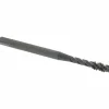 Spiral Flute Tap: #6-32, UNC, 3 Flute, Modified Bottoming Chamfer, 2B Class of Fit, Vanadium High-Speed Steel, Oxide Finish