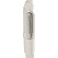 Spiral Point Tap: M8x1.25 Metric Coarse, 2 Flutes, Plug Chamfer, 6H Class of Fit, HSS