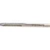 Spiral Point Tap: #8-32 UNC, 2 Flutes, Plug Chamfer, 2B Class of Fit, HSS, Bright/Uncoated Coated