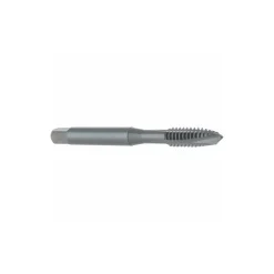 Spiral Point Tap: 1/4-20 UNC, 3 Flutes, Plug Chamfer, 3B Class of Fit, HSS-E Vanadium, Steam Oxide Coated