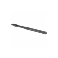 Spiral Point Tap: #6-32 UNC, 2 Flutes, Plug Chamfer, 2B Class of Fit, HSS-E Vanadium, Steam Oxide Coated