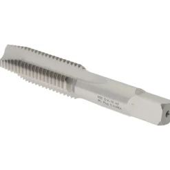 Spiral Point Tap: 3/4-10 UNC, 3 Flutes, Plug Chamfer, HSS, Bright/Uncoated Coated