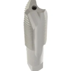 Spiral Point Tap: 3/4-10 UNC, 3 Flutes, Plug Chamfer, HSS, Bright/Uncoated Coated