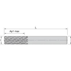 Spiral Router Bit: 1/4
