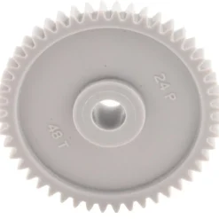 Spur Gear: 48 Teeth, 5/16" Bore Dia, Standard Bore