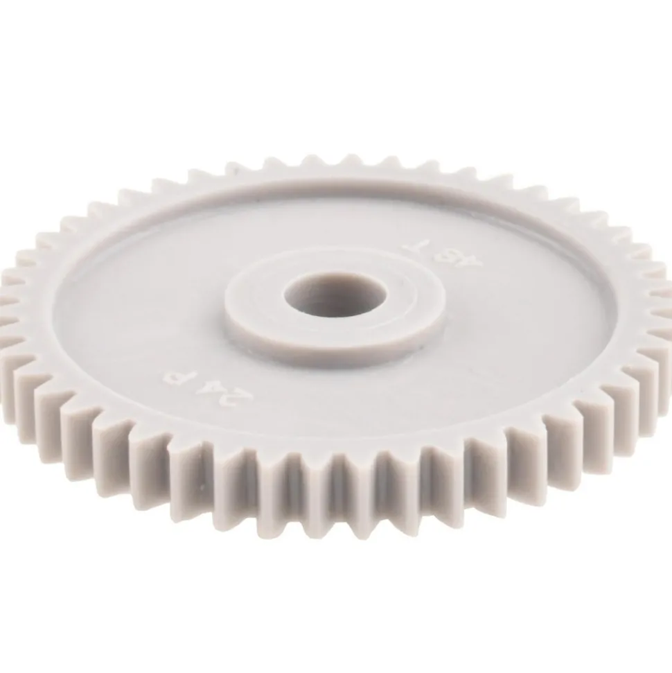 Spur Gear: 48 Teeth, 5/16" Bore Dia, Standard Bore