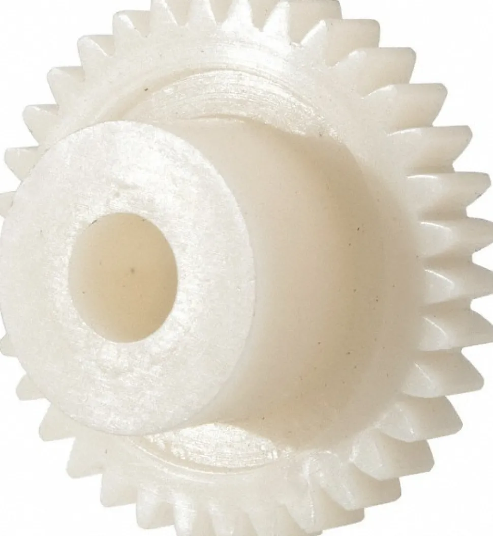 Spur Gear: 34 Teeth, 1/4" Bore Dia, Standard Bore